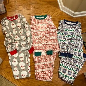 CARTERS BOYS SNUG FIT WINTER HOLIDAY PJs SIZE 14